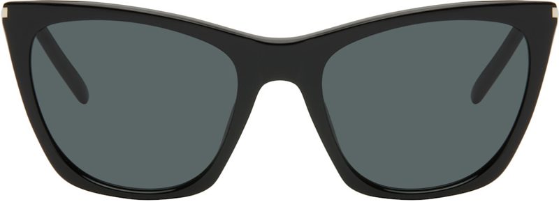 Black SL 214 Kate Thin Sunglasses 261418F005050