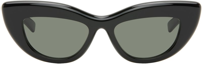 Black Cat-Eye Frame Sunglasses 262451F005026