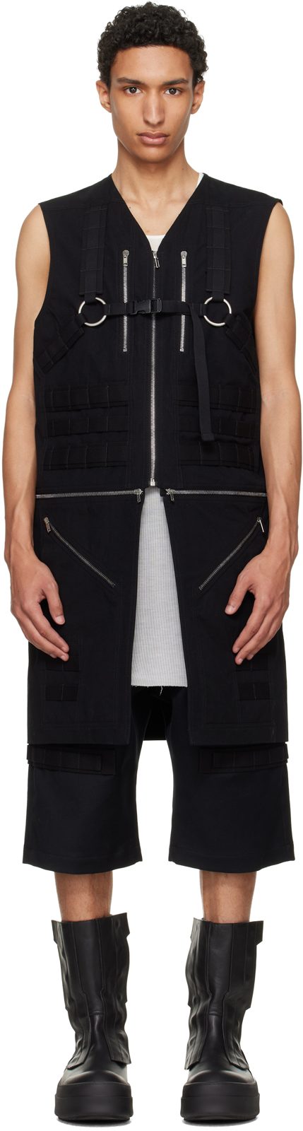 Black Temple Blixa Utility Vest 261232M185006