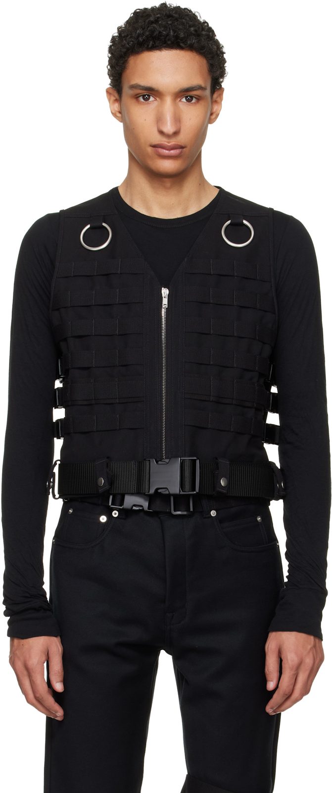 Black Temple Supply Vest 261232M185007