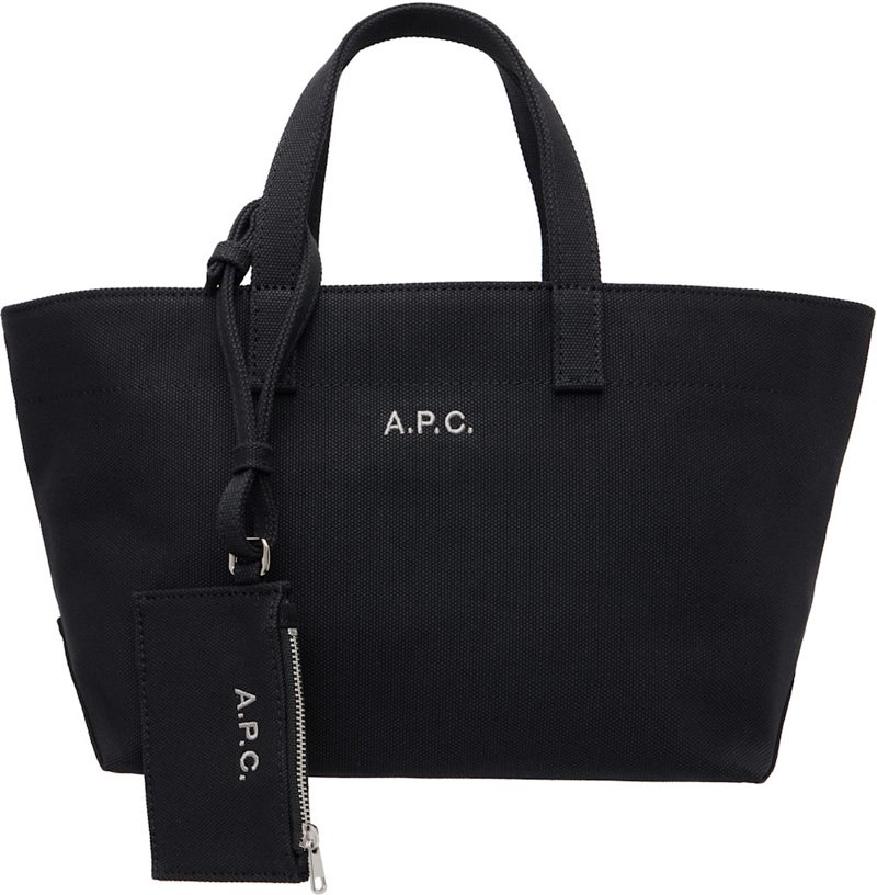 Black Le Drummer Toile Small Tote 261252F049028