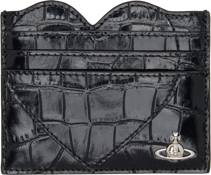 Black Heart Card Holder 261314F037020