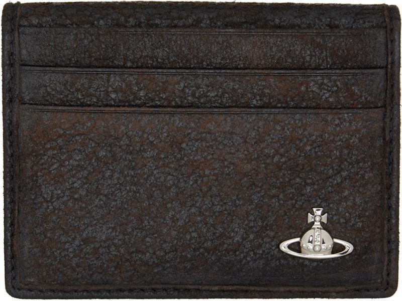 Brown Bifold Man Card Holder 261314M163031