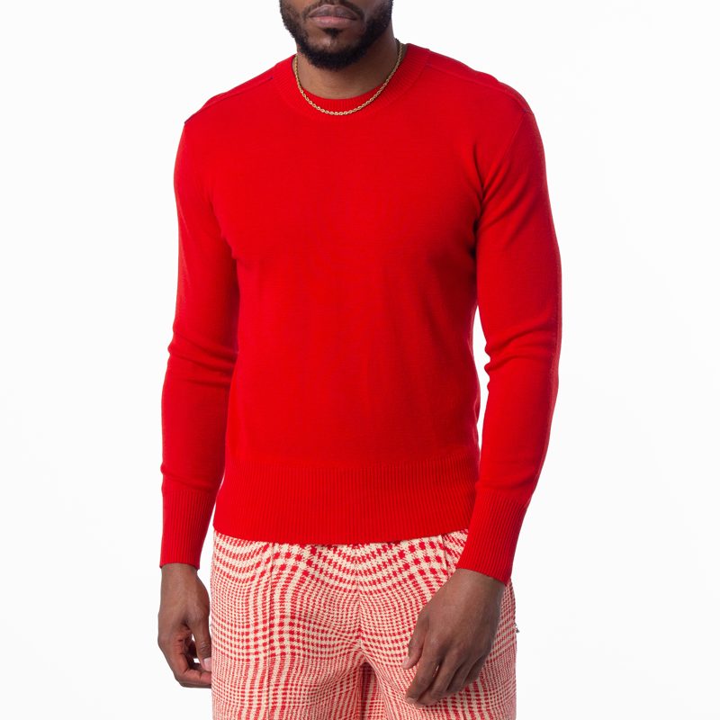 Mens Wool Lightweight Sweater_Pillar