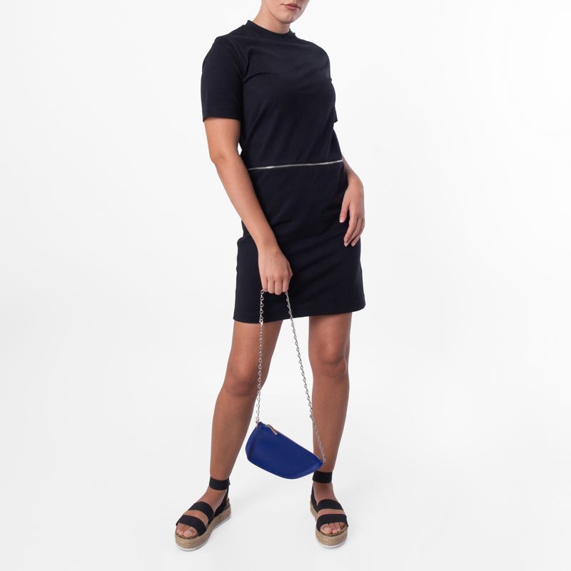 Womens Black Cotton Dress_Black