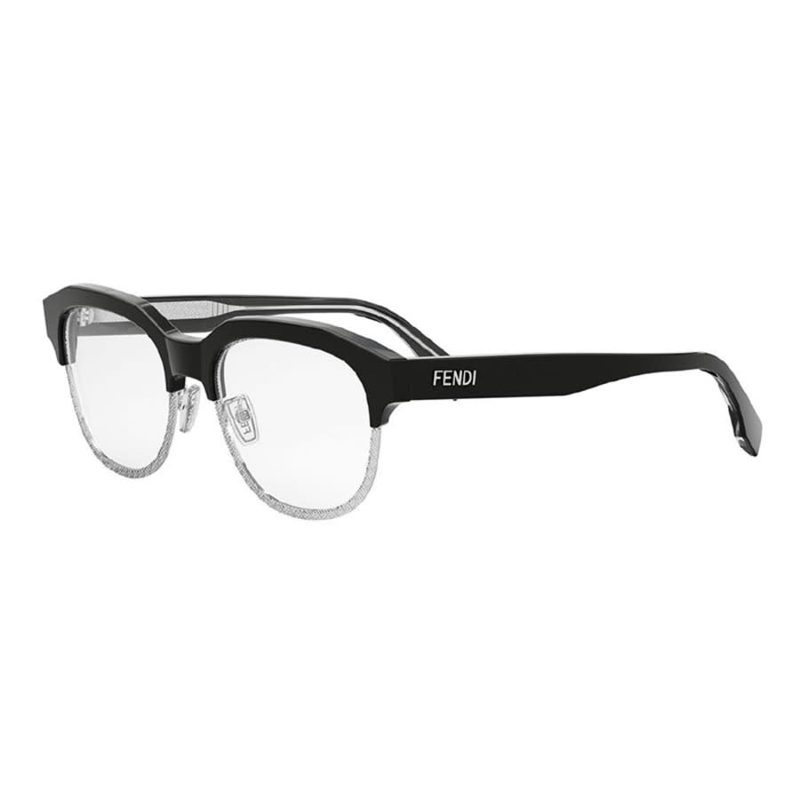 Demo Round Mens Eyeglasses FE50068U 020 52
