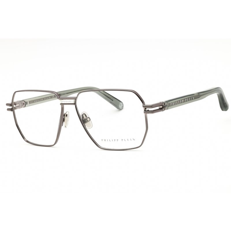 Philipp Plein Demo Rectangular Mens Eyeglasses VPP114M 0509 58