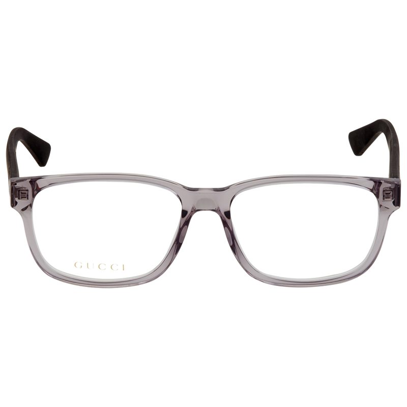 Demo Rectangular Mens Eyeglasses GG0011O 007 55_Demo Lens