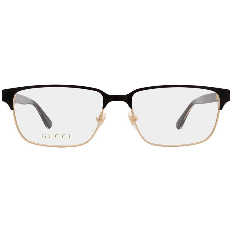 Demo Rectangular Mens Eyeglasses GG0383O 004 58