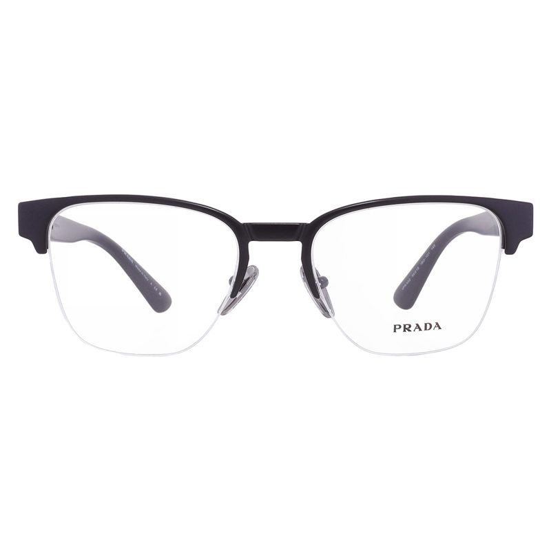 Demo Oval Mens Eyeglasses PR A52V 1BO1O1 54