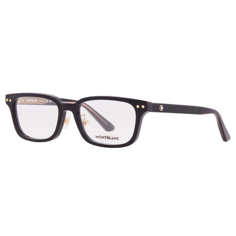 Montblanc Demo Rectangular Mens Eyeglasses MB0379OJ 001 53