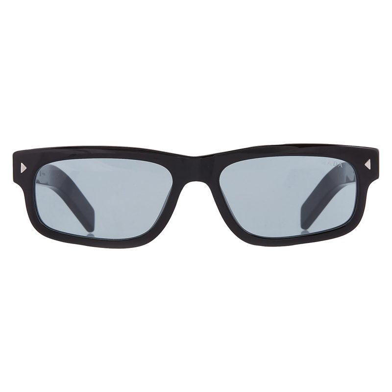 Blue Vintage Rectangular Mens Sunglasses PR B11S 16K60P 57