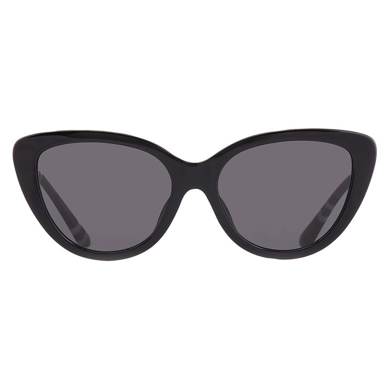 Dark Grey Butterfly Ladies Sunglasses BE4457F 416587 55