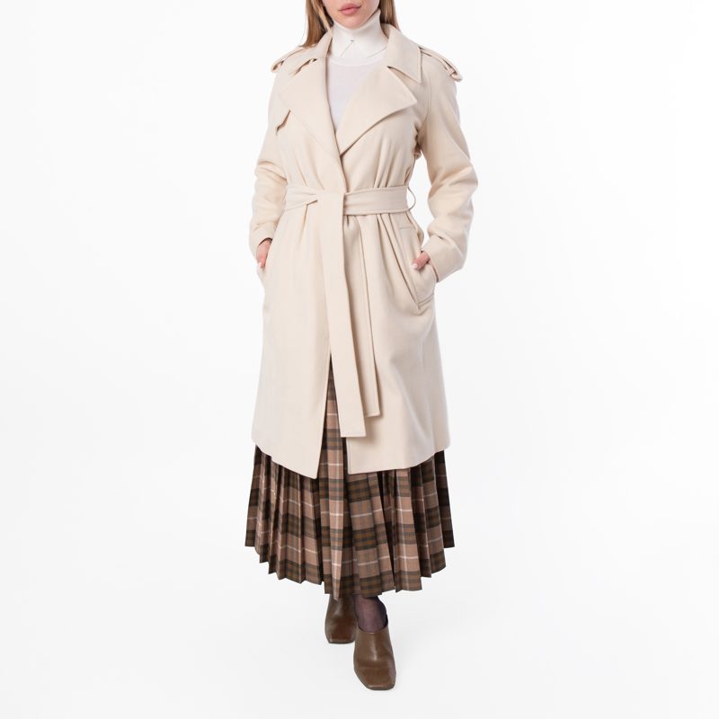 Cashmere Wrap Coat_Candle