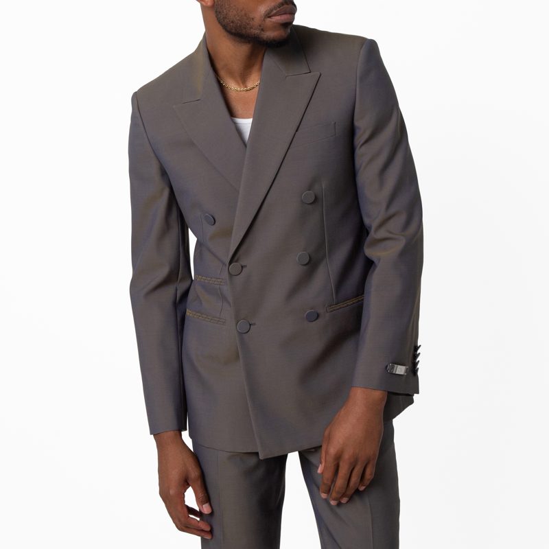 Double-Breasted Wool Blazer_Reef