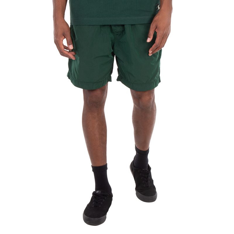 Drawstring Elasticated Waistband Swim Shorts_Ivy