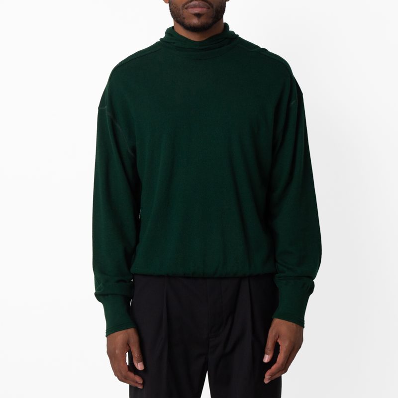 Logo-Embroidered Wool Hoodie_Ivy