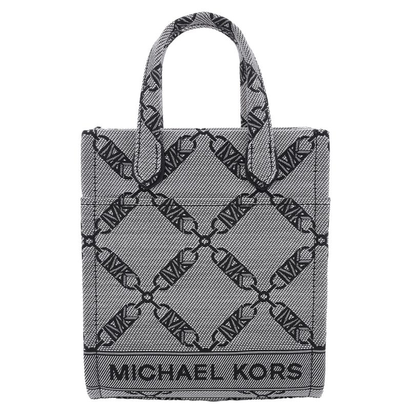 Michael Kors Gigi Empire Logo Crossbody Bag_Natural/Black