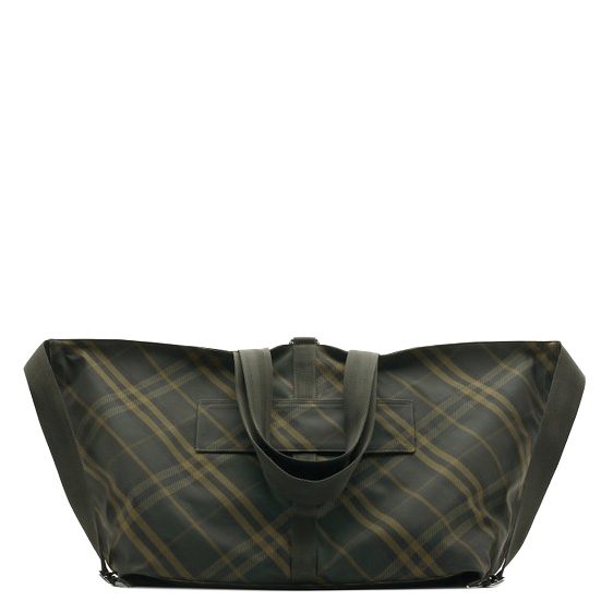 Large Tent Tote Bag - Shadow Ip Check