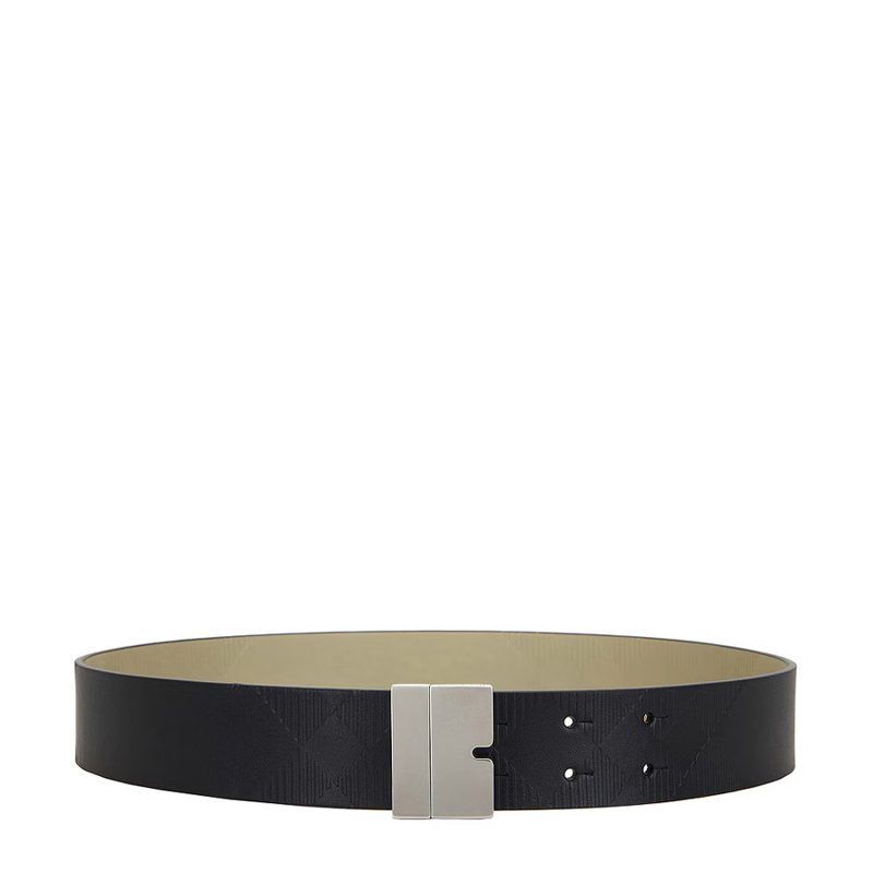 Leather Reversible B Cut Belt