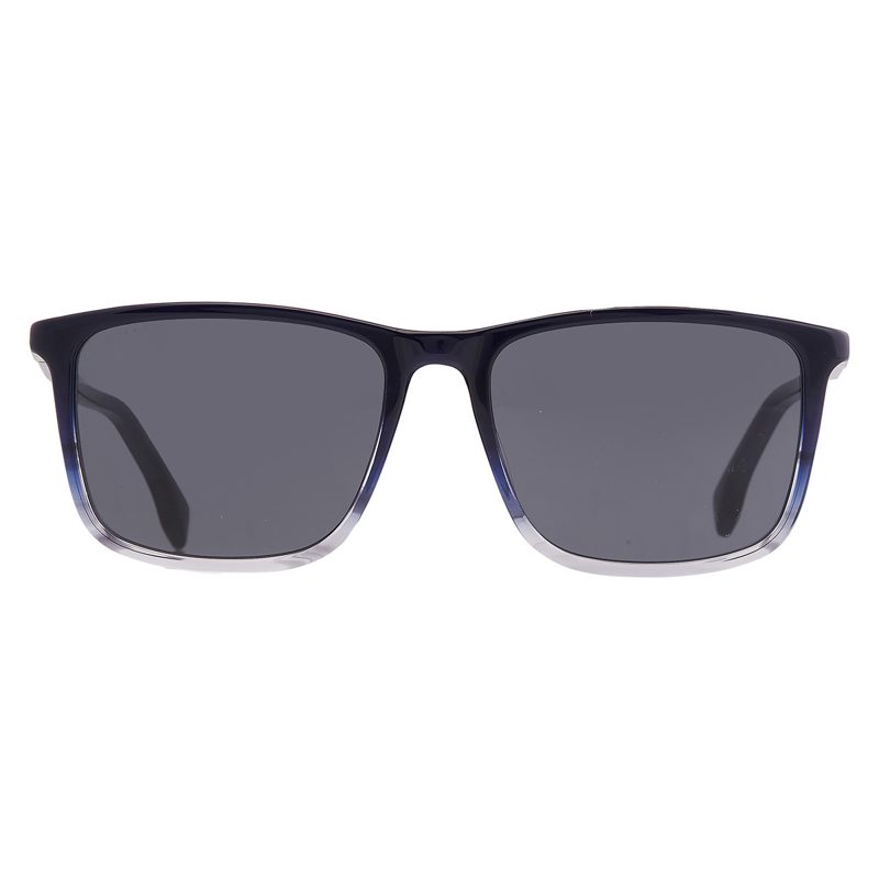 Hugo [보스] Grey Square Mens Sunglasses [보스] 1434/S 0HVE/IR 56