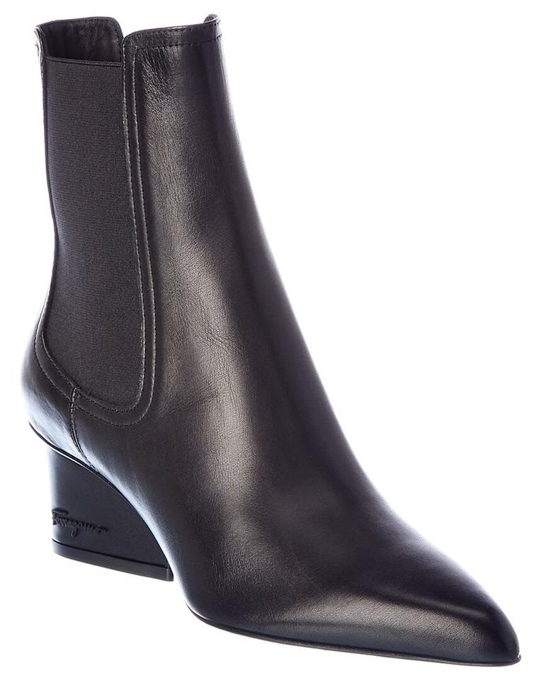 Ladies Black Chelsea Ankle Boots