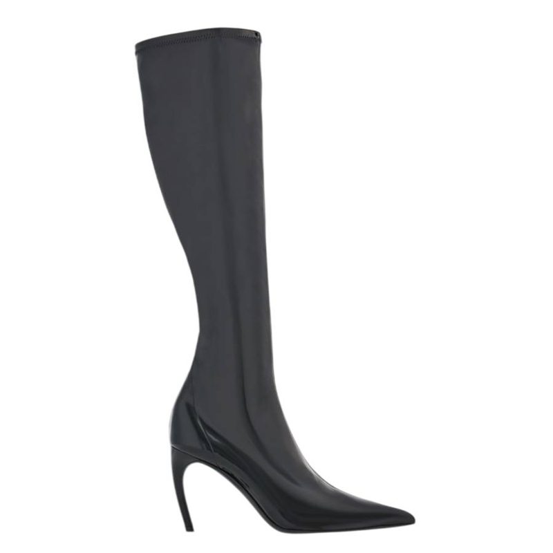 High Patent Stretch Boot