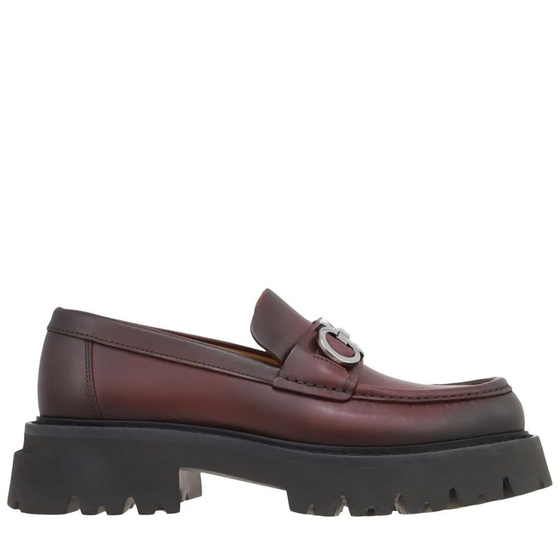 Chunky Moccasin With Gancini Ornament
