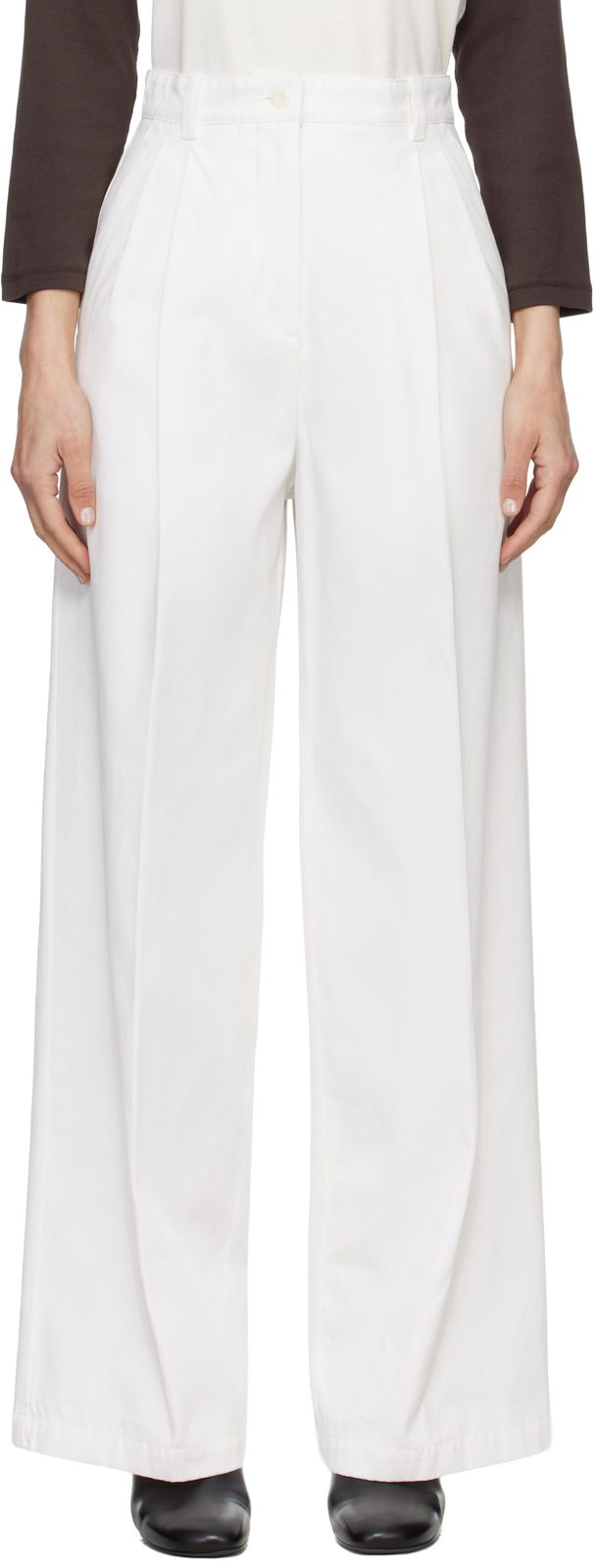 White Ginny Trousers 261252F087003