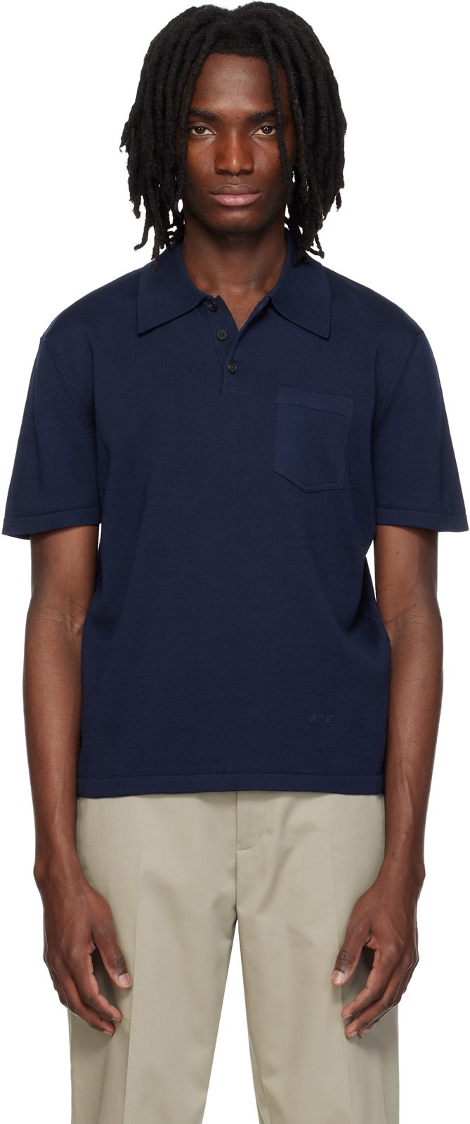 Navy Colin Polo 261252M212024