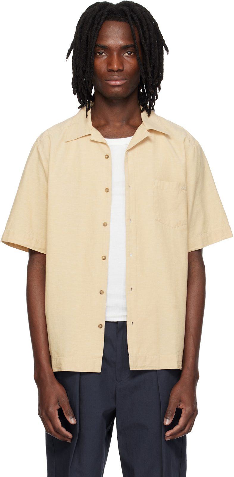 Beige Jude Shirt 261252M192052