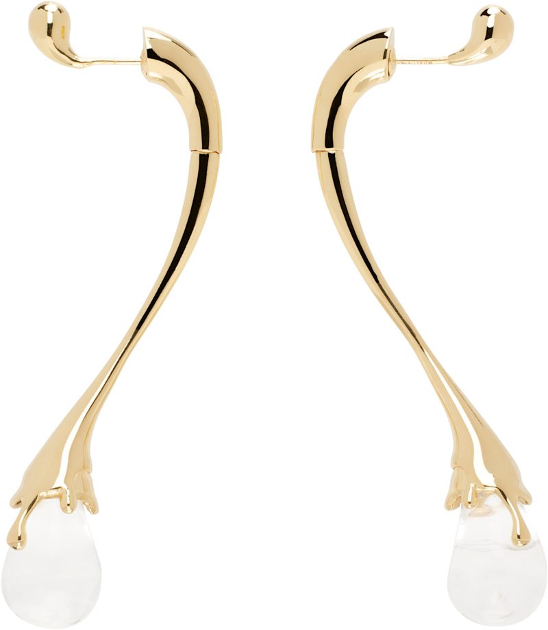 Gold Drop Earrings 251798F022005