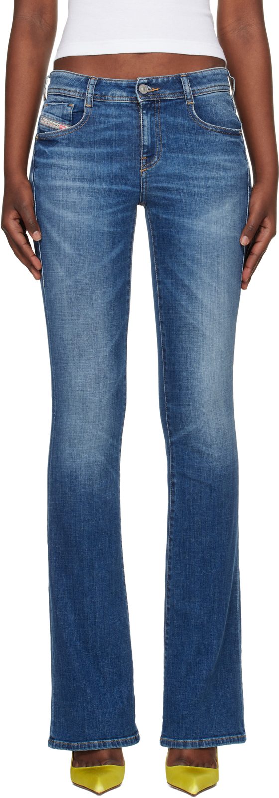 Blue 1969 D-Ebbey Bootcut Jeans 261001F069009