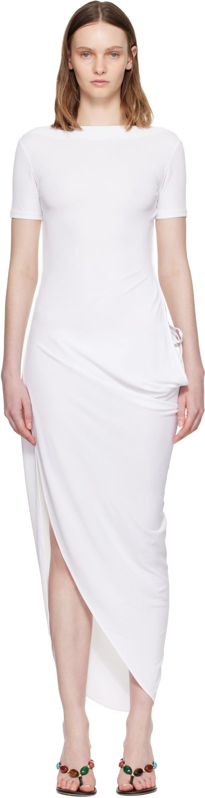 White The Sole Maxi Dress 262553F055000