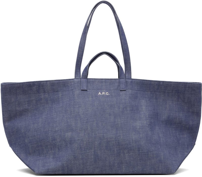 Blue Le Drummer Toile Tote 261252F049052