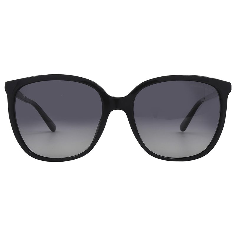 Michael Kors Polarized Dark Gray Square Ladies Sunglasses MK2137U 3005T3 57
