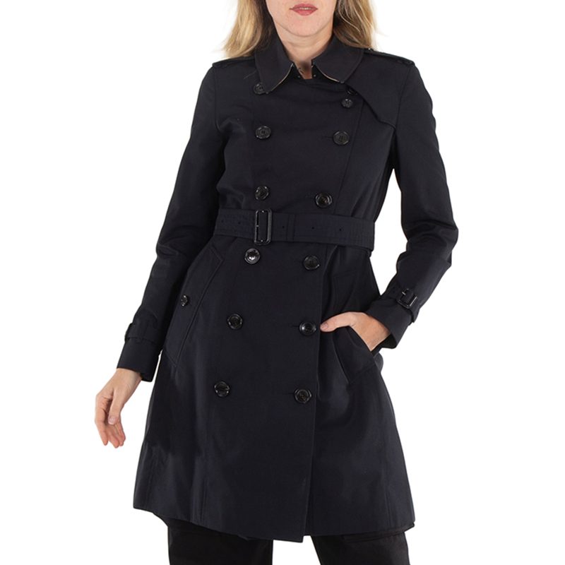 Mid-Length Chelsea Heritage Trench Coat_Midnight