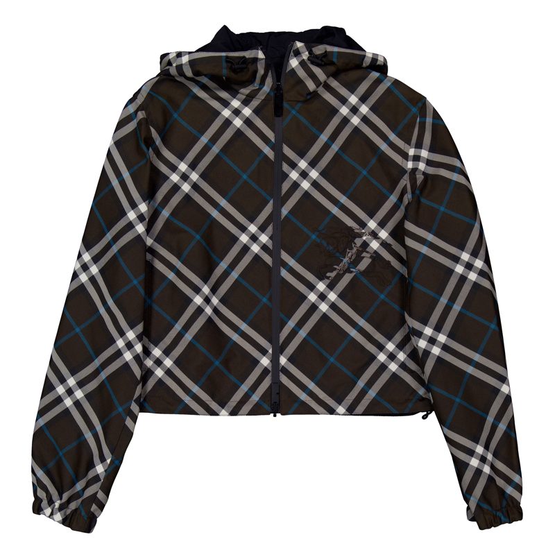 Check Reversible Cropped Jacket_Snug Ip Check