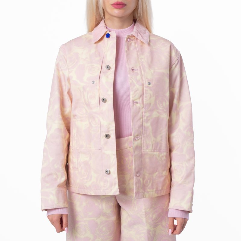 All-Over Floral Cotton Jacket_Cameo Ip Pattern