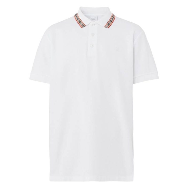 Pierson Icon Stripe Polo Shirt_White