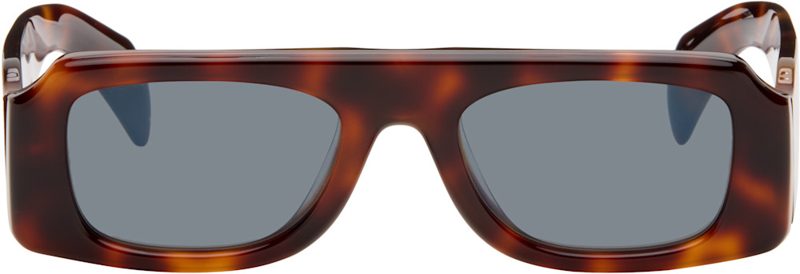 Brown Oliver Peoples Edition 4 Sculptural Sunglasses 262249M134001