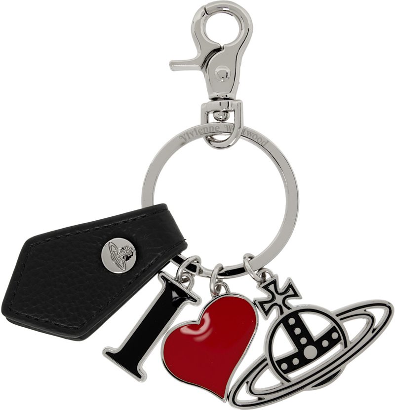Silver I Love Orb Keychain 261314F025004
