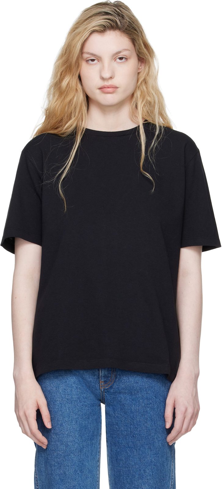 Black Mae T-shirt 261914F110002