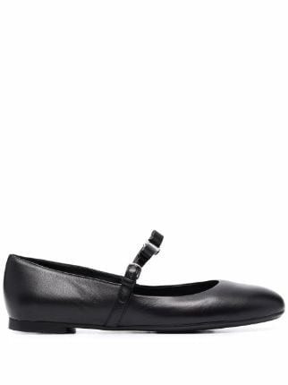Womens Black Ballerinas Flats