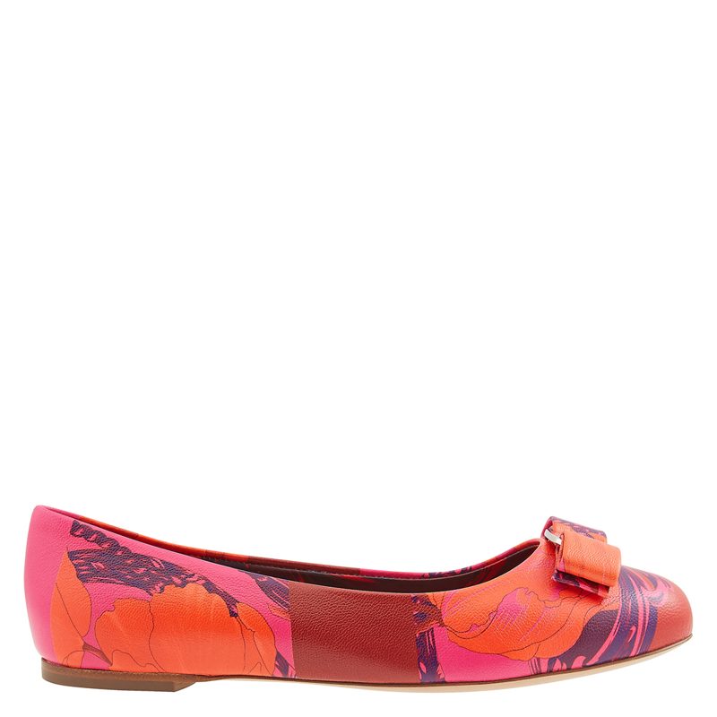 Salvatore Floral Varina Icon Ballerina Shoes