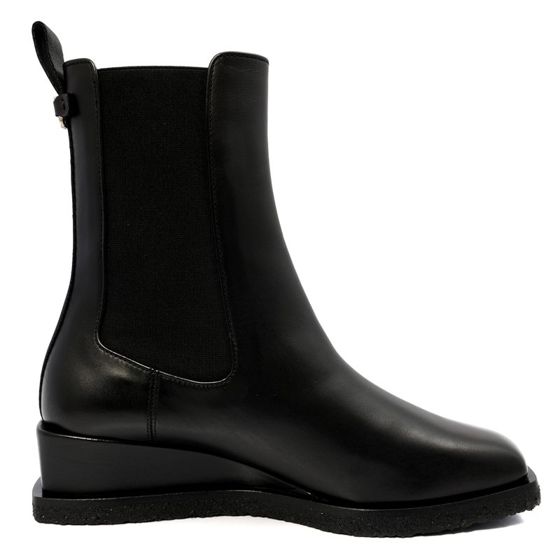 Salvatore Ladies Black Wyatt Ankle Boot