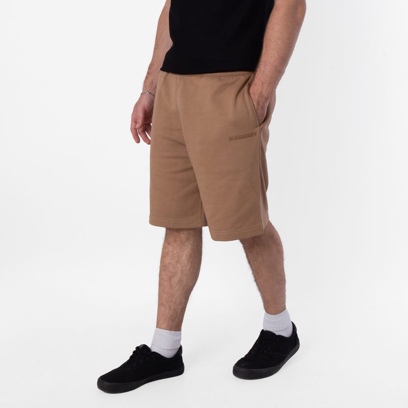 Raphael Logo Embroidered Cotton Shorts