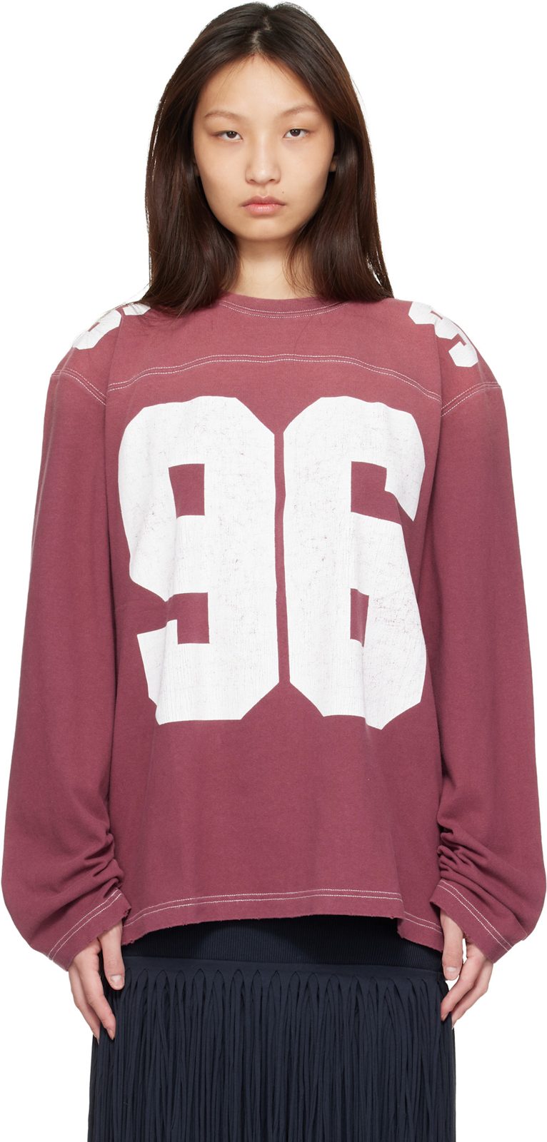 Red Logo Jersey T-shirt 262129F110101