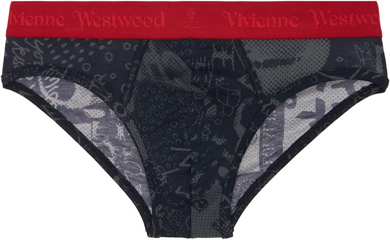 Black Let It Rock Briefs 261314M217010