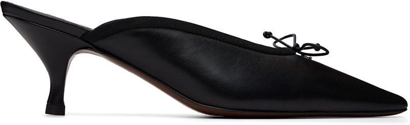 Black Margo Mule Heels 261314F122005